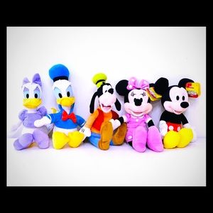 Lot of 5 Disney Characters
